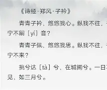 子衿完整版原文-开云体育官网